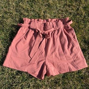 Paper bag Style Shorts